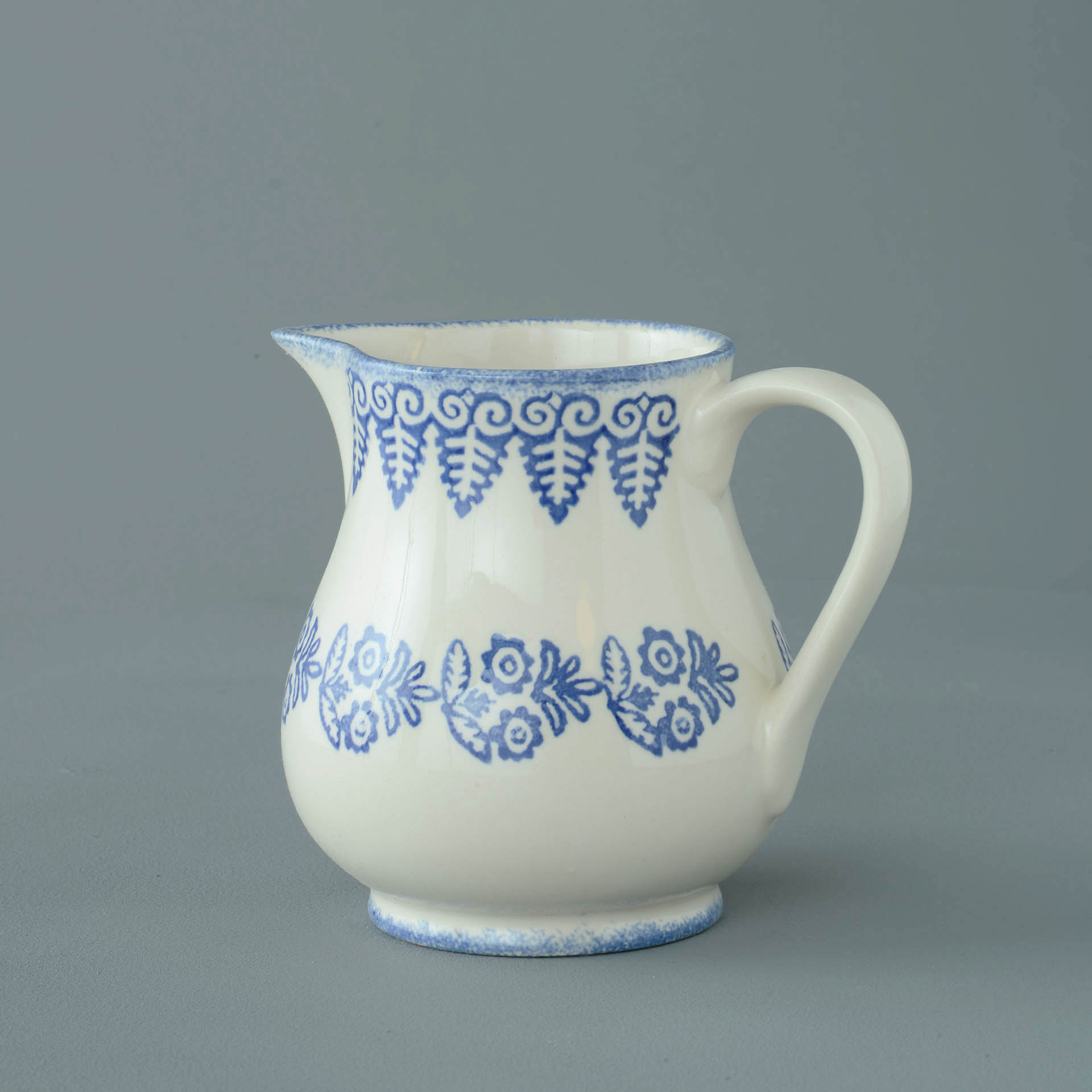 Lacey Blue Jug - Medium