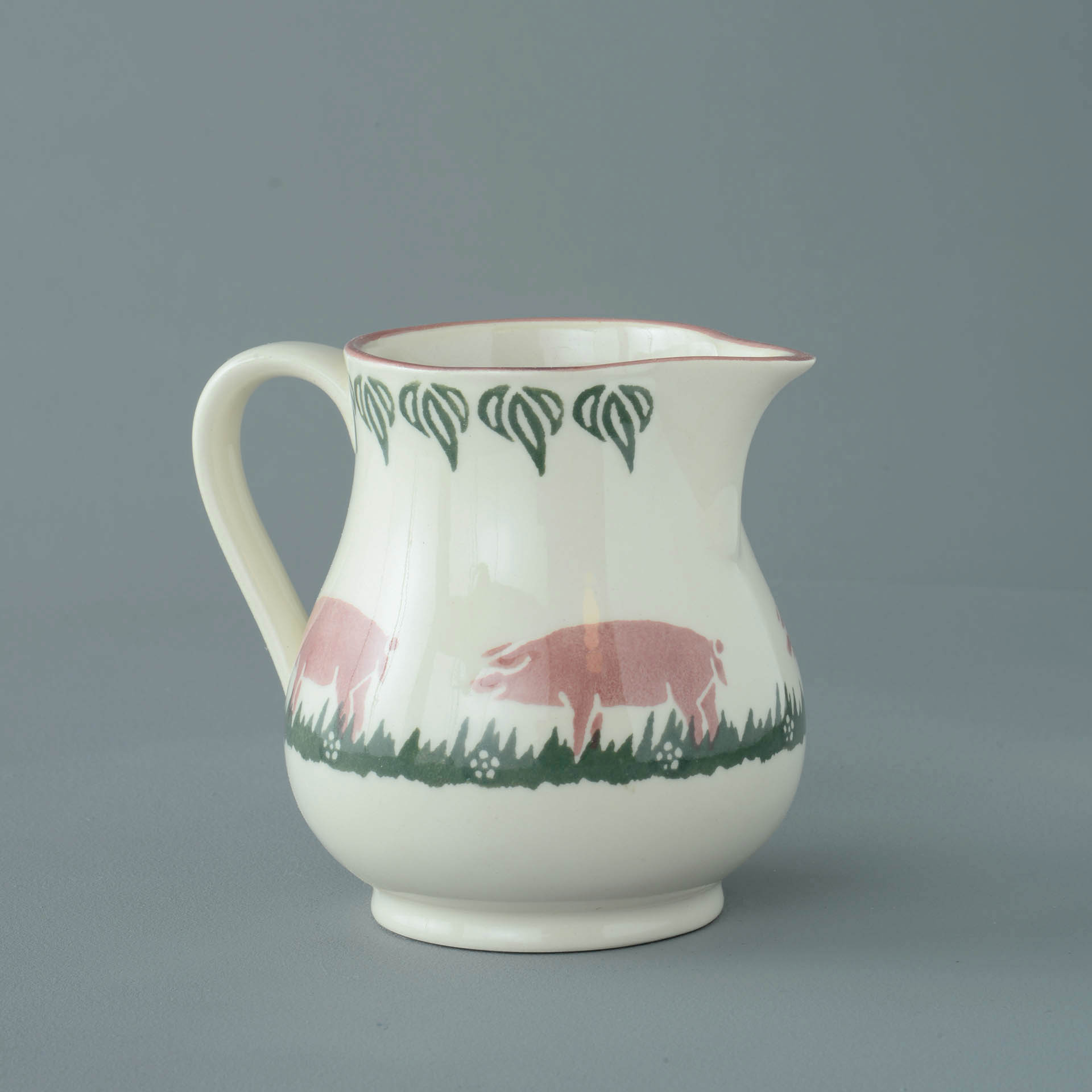 Pink Pig Jug - Medium