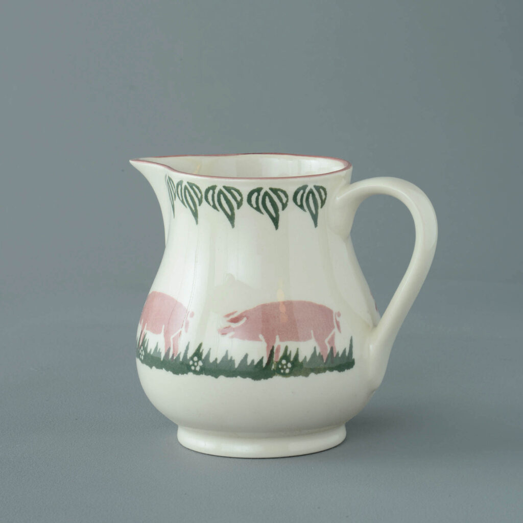 Pink Pig Jug - Medium