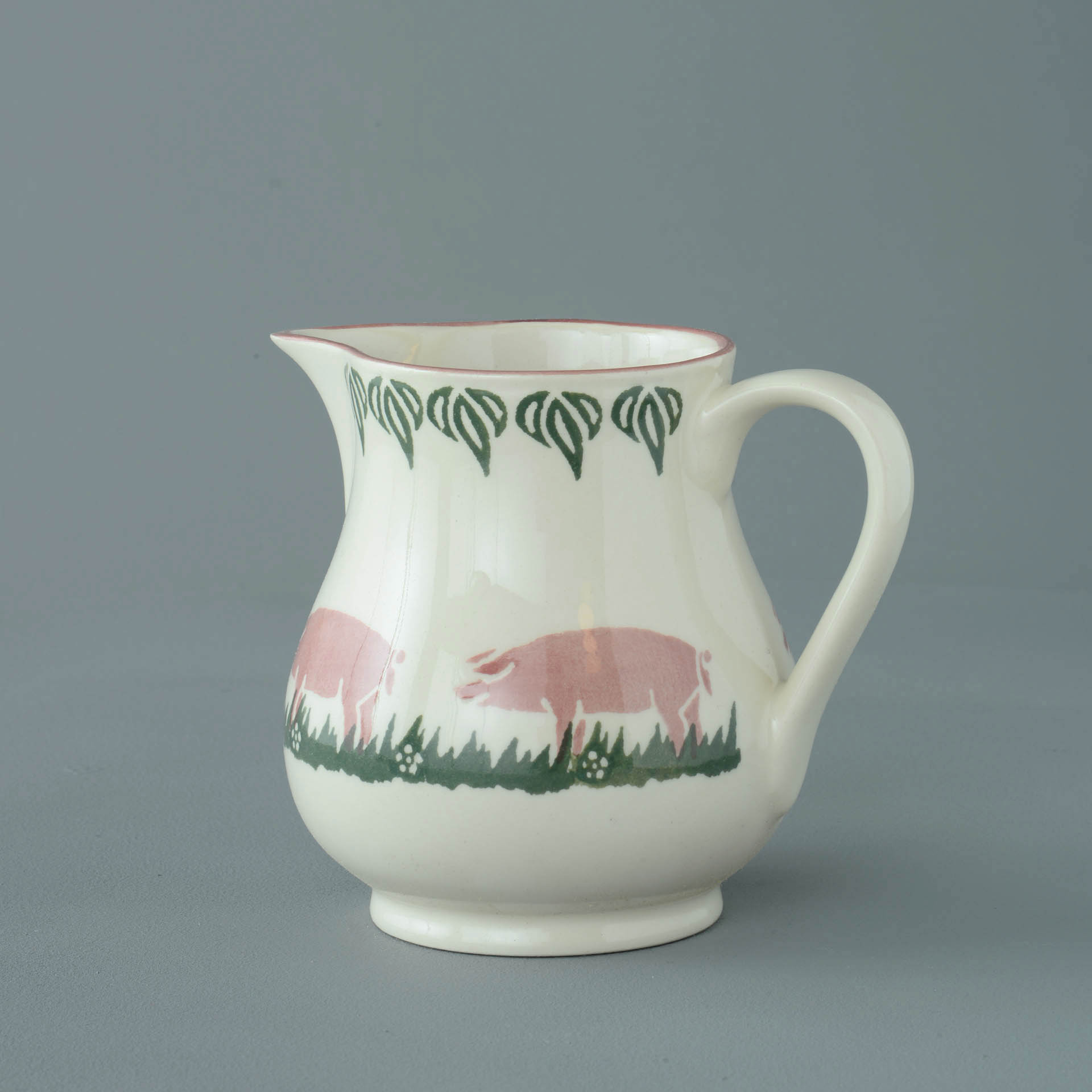 Pink Pig Jug - Medium