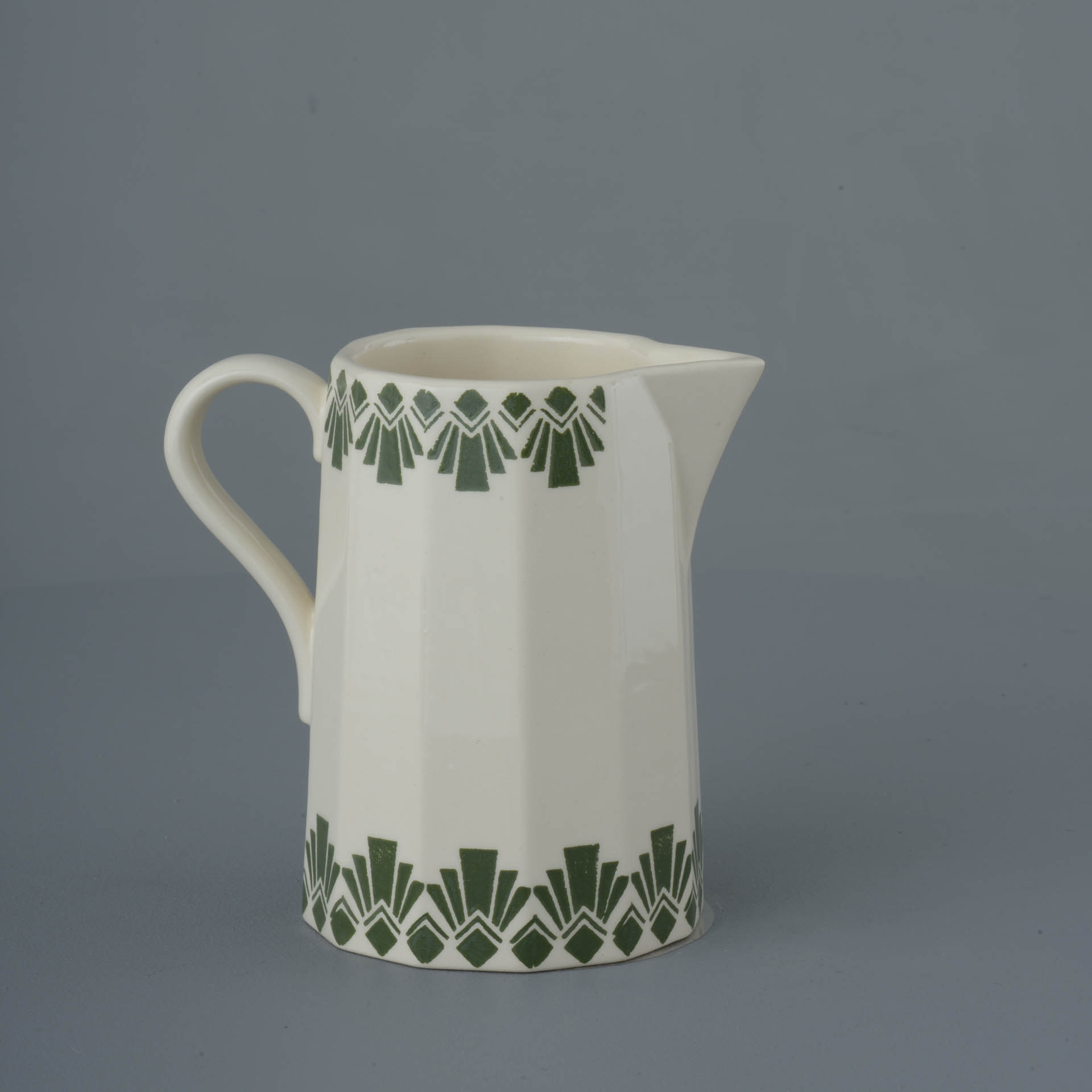 Deco Odeon Green Dufort jug - Medium