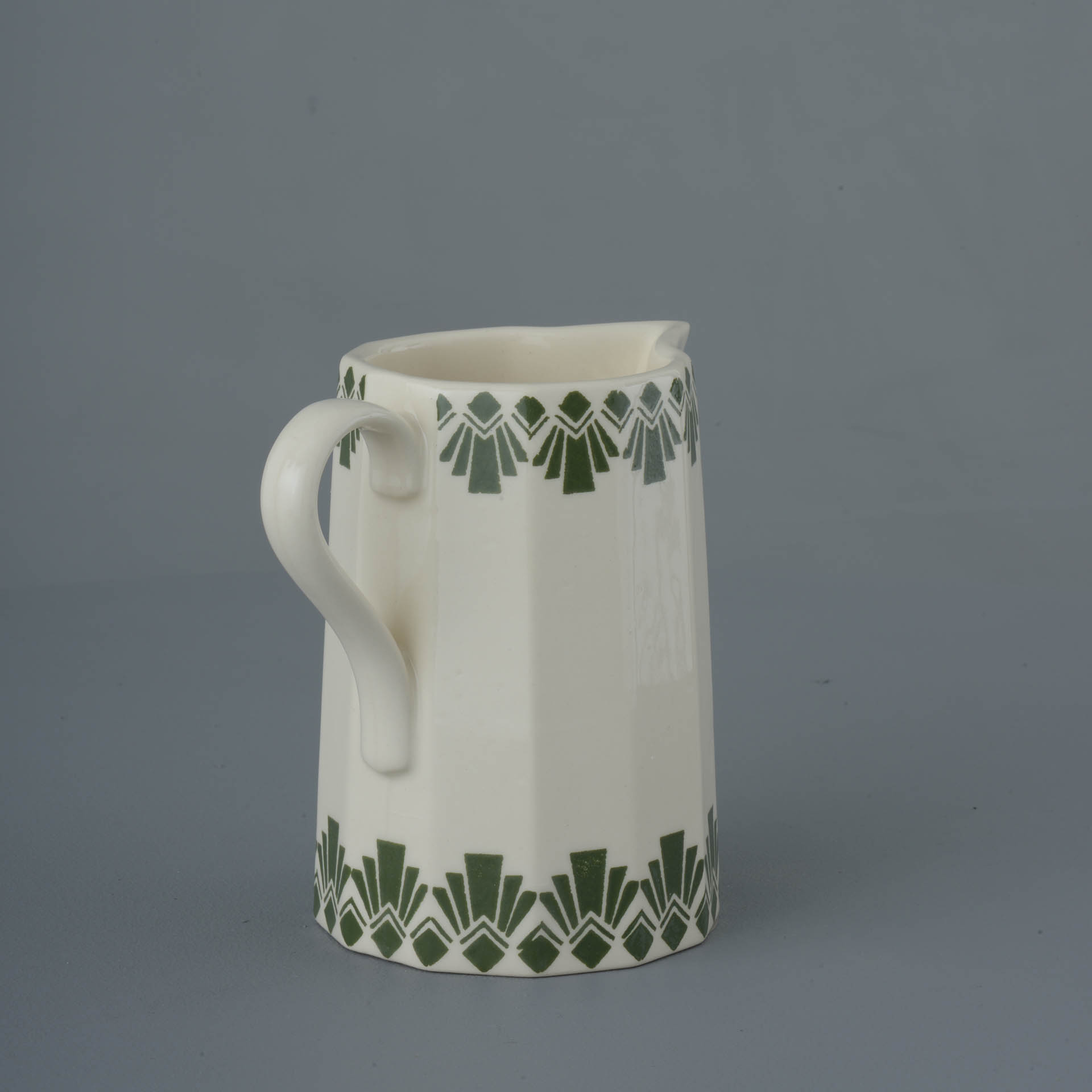 Deco Odeon Green Dufort jug - Medium