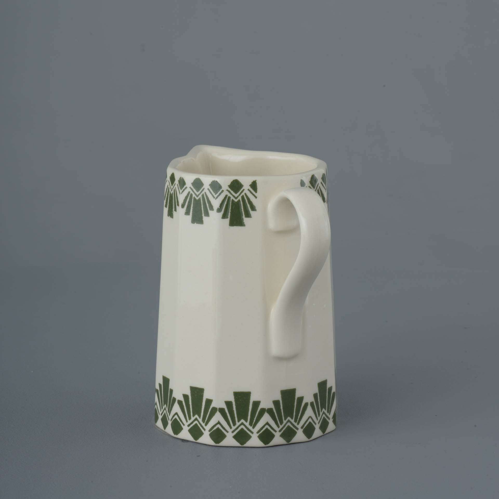 Deco Odeon Green Dufort jug - Medium