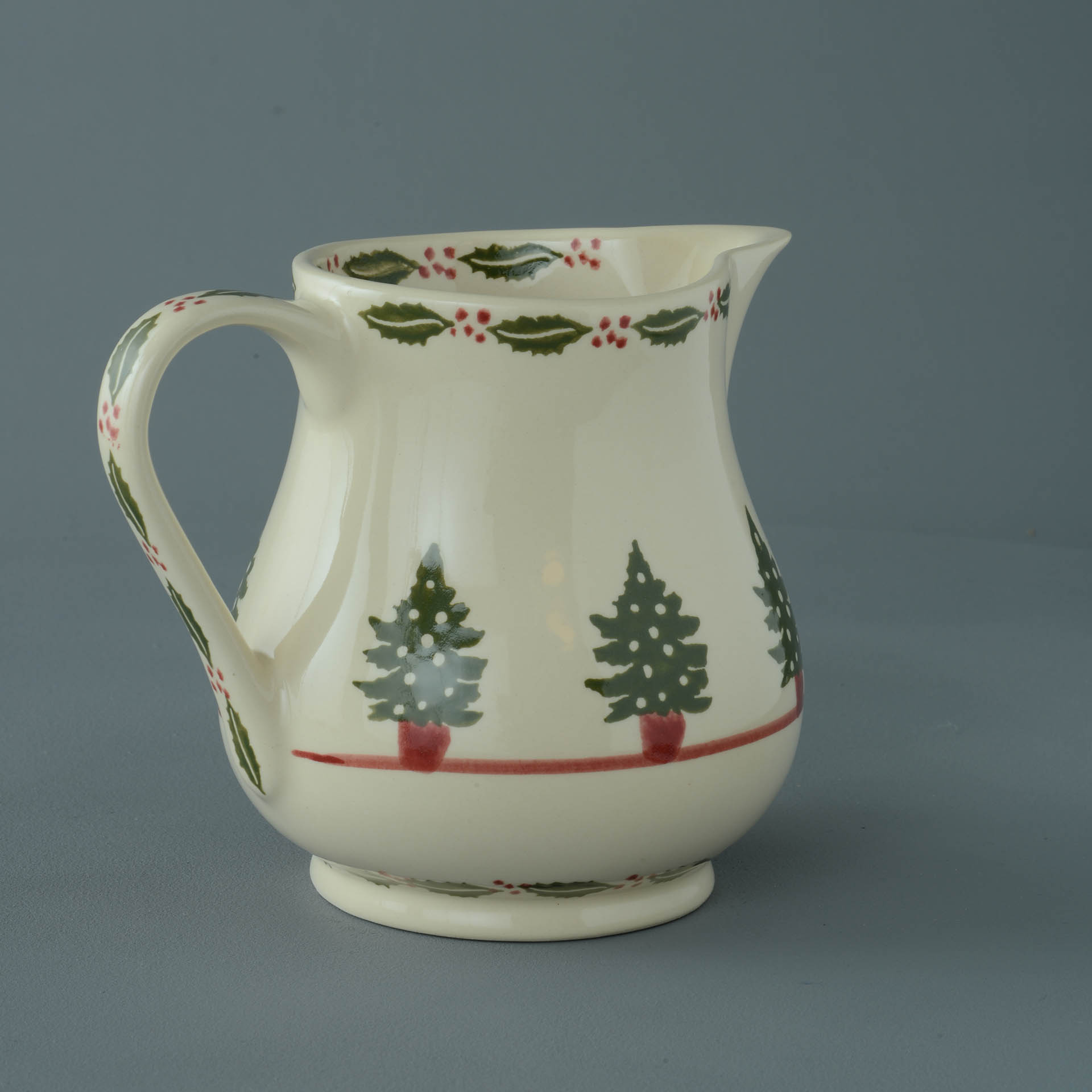 Christmas Tree Jug - Milk