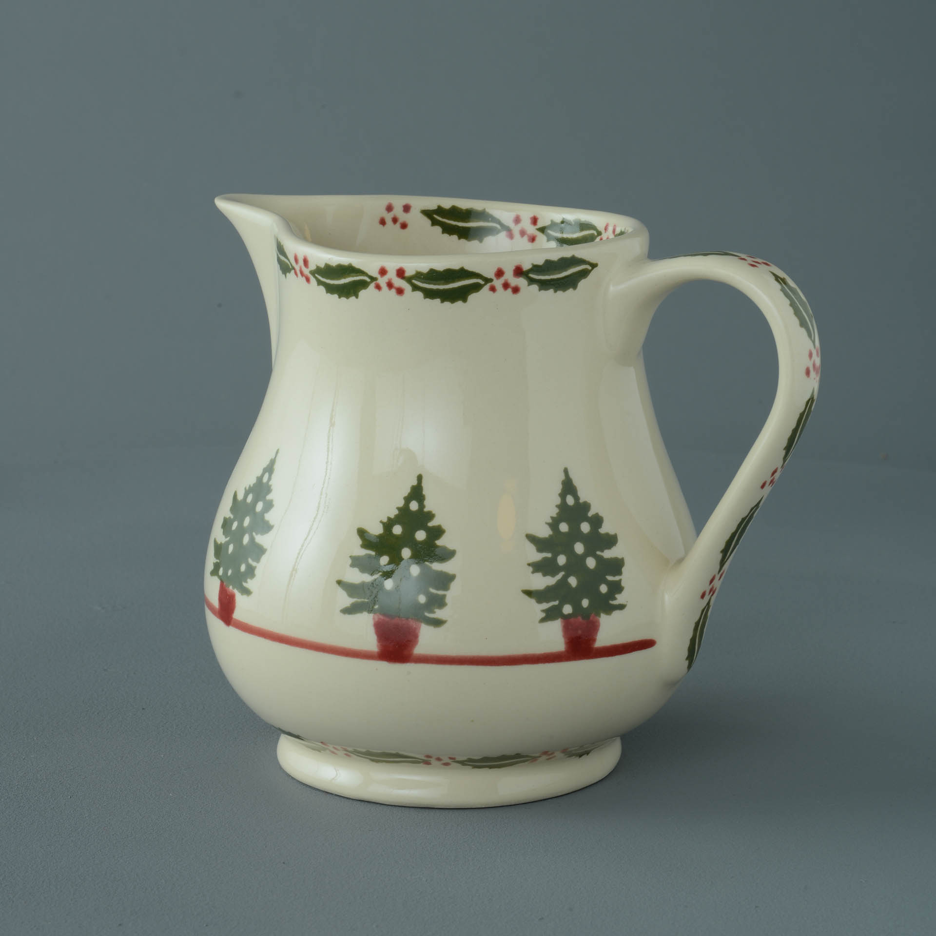 Christmas Tree Jug - Milk