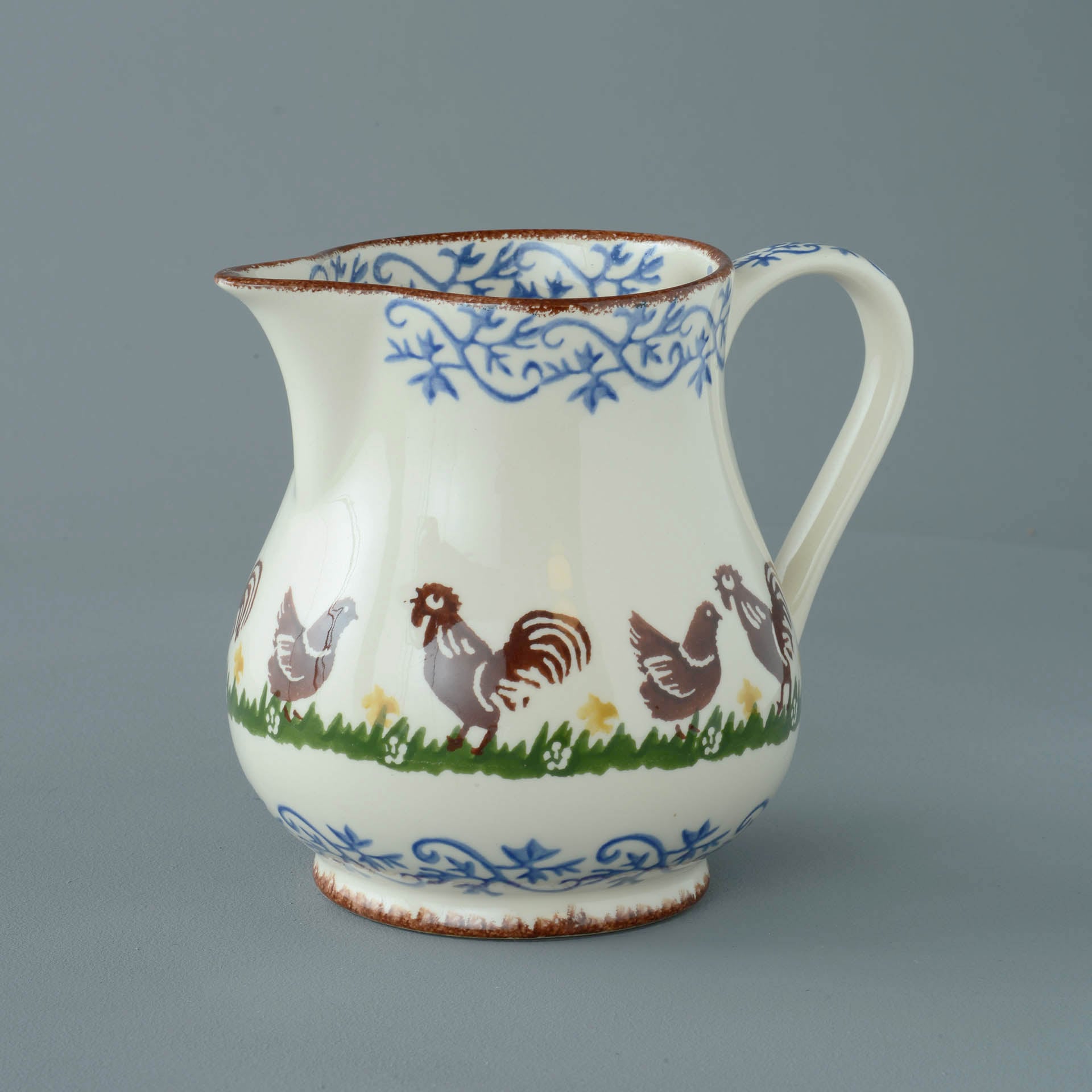 Cock & Hen Jug - Milk