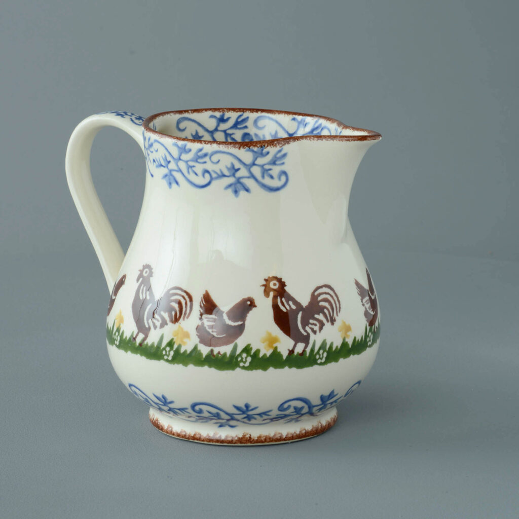Cock & Hen Jug - Milk