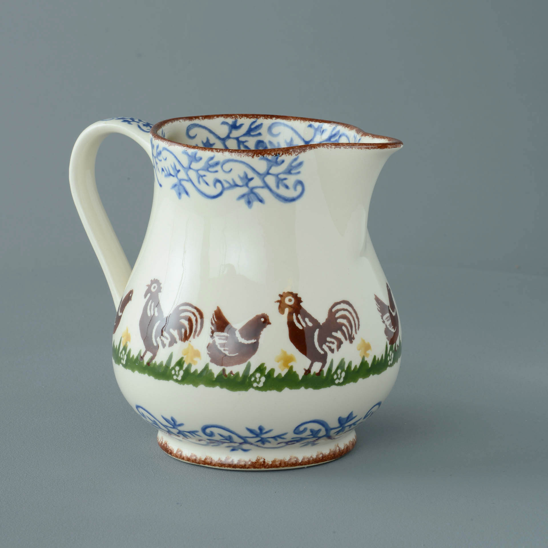 Cock & Hen Jug - Milk