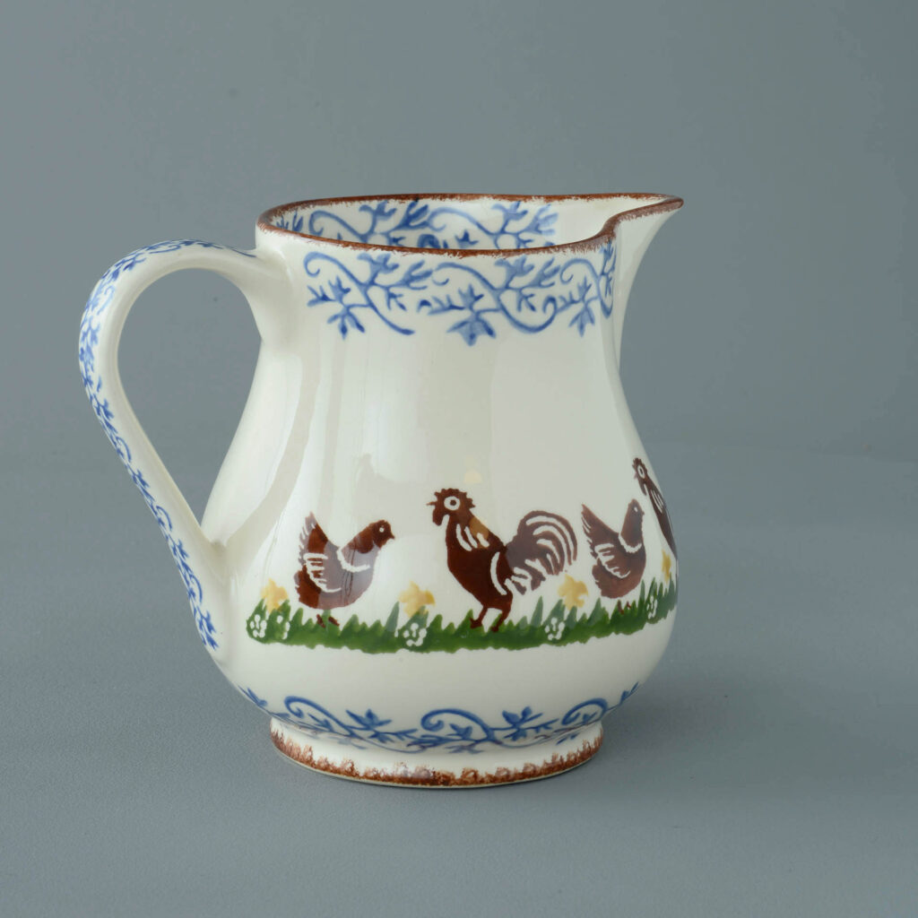 Cock & Hen Jug - Milk