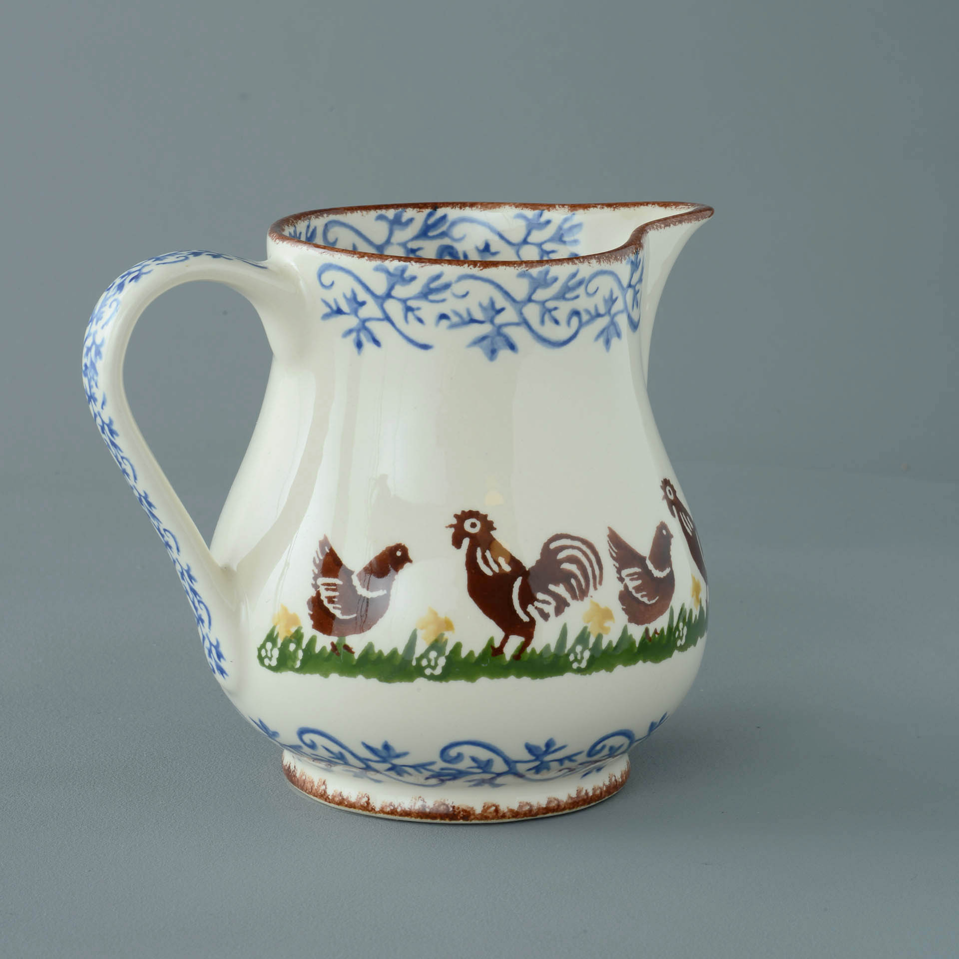 Cock & Hen Jug - Milk