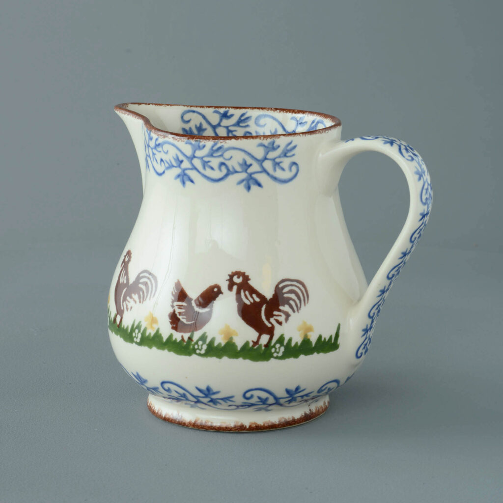Cock & Hen Jug - Milk