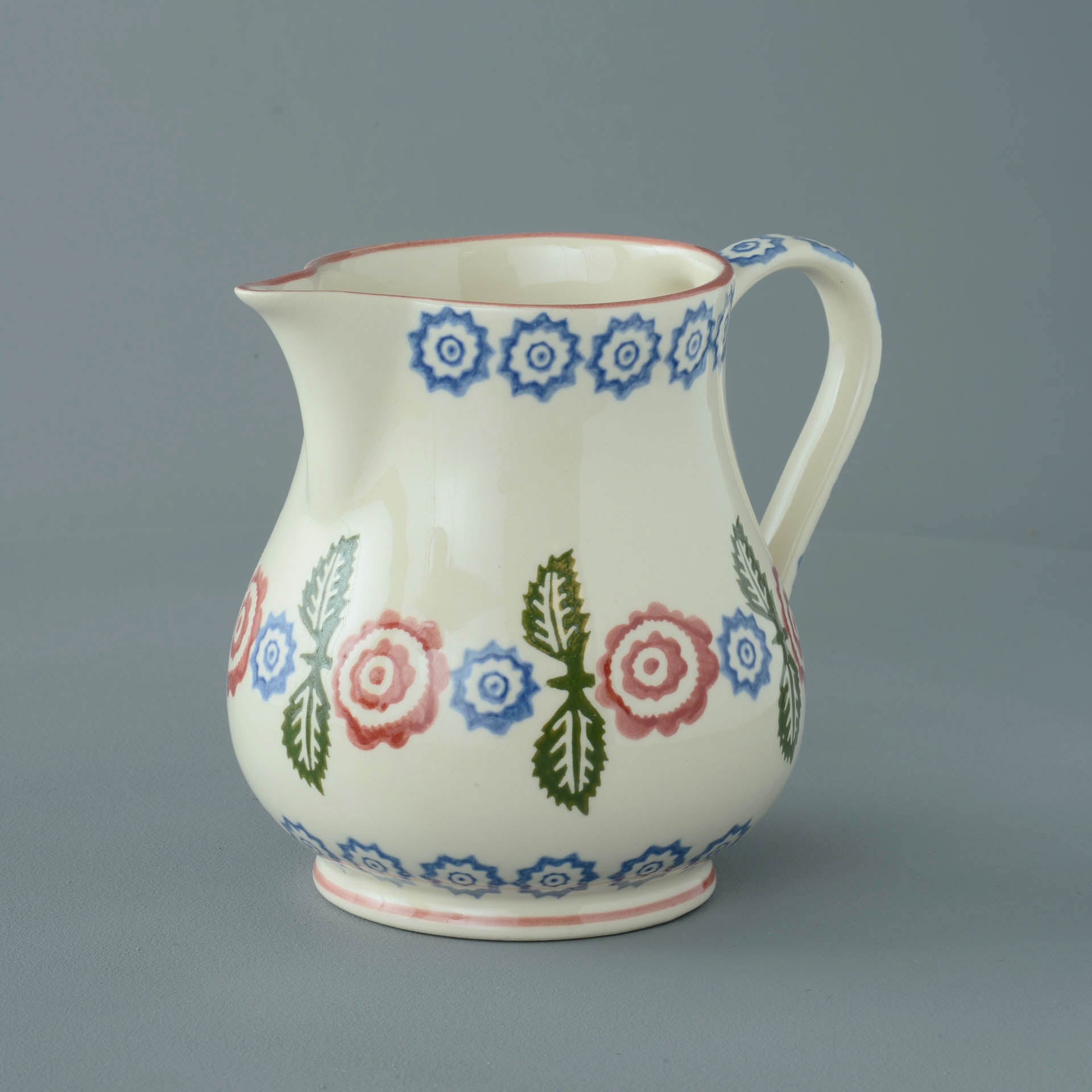Victorian Floral Jug - Milk