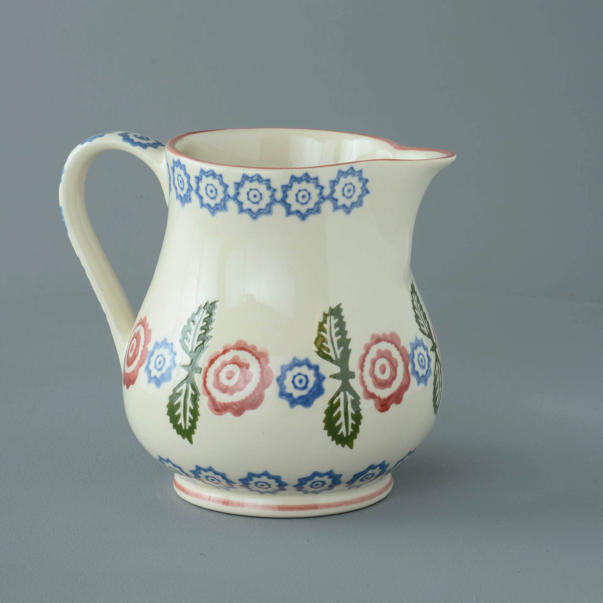 Victorian Floral Jug - Milk