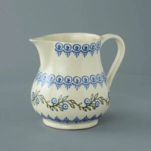 Floral Garland Jug - Milk