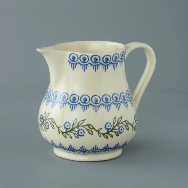 Floral Garland Jug - Milk