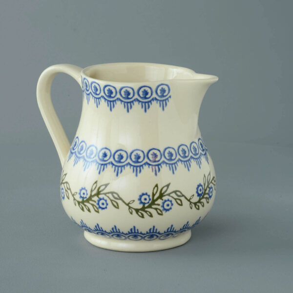 Floral Garland Jug - Milk
