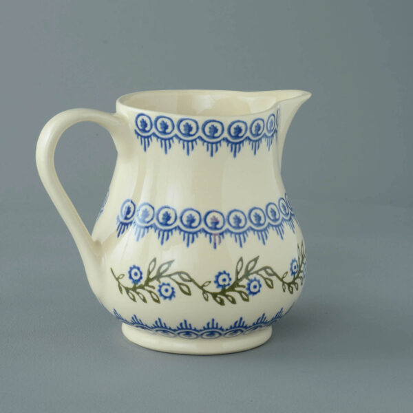 Floral Garland Jug - Milk