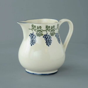 Grapes And Vine Jug - Milk