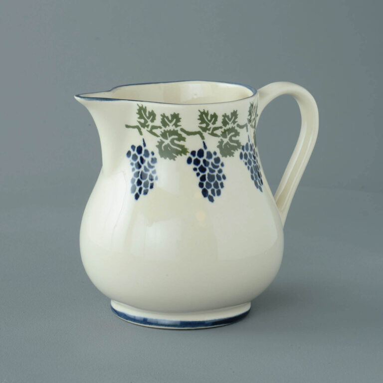 Grapes And Vine Jug – Milk