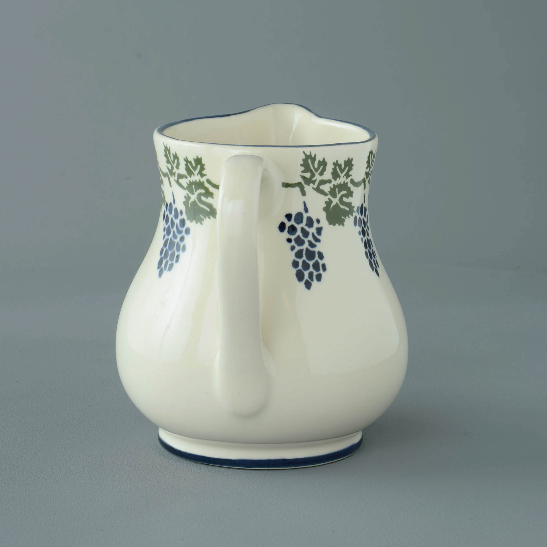 Grapes And Vine Jug - Milk