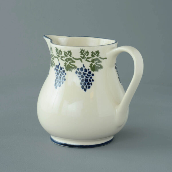 Grapes And Vine Jug - Milk