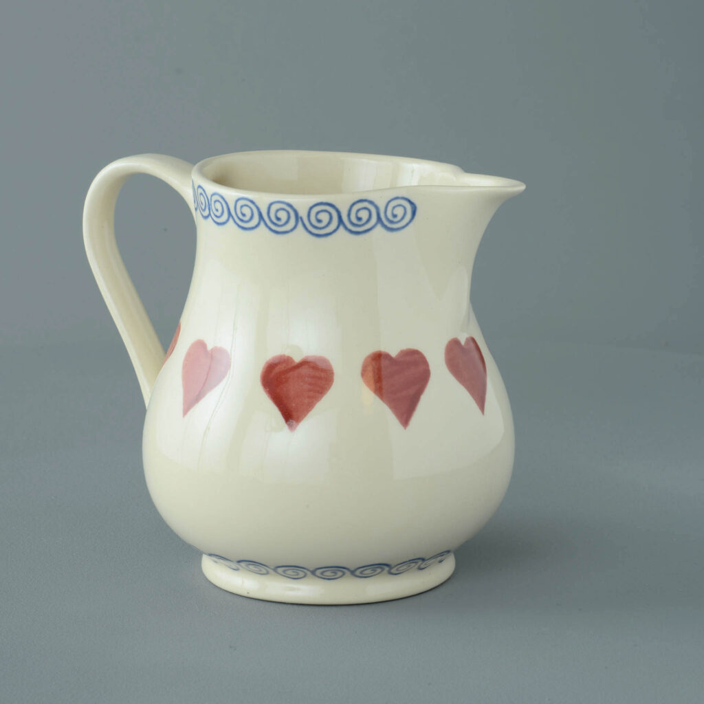 Heart Jug - Milk