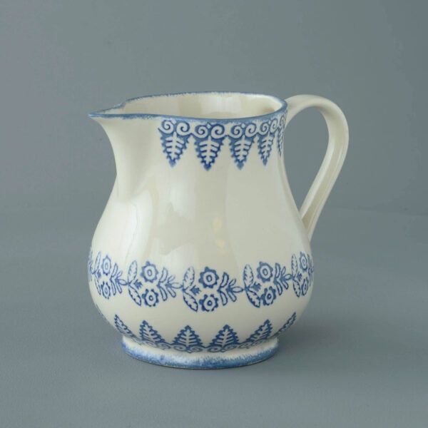 Lacey Blue Jug - Milk