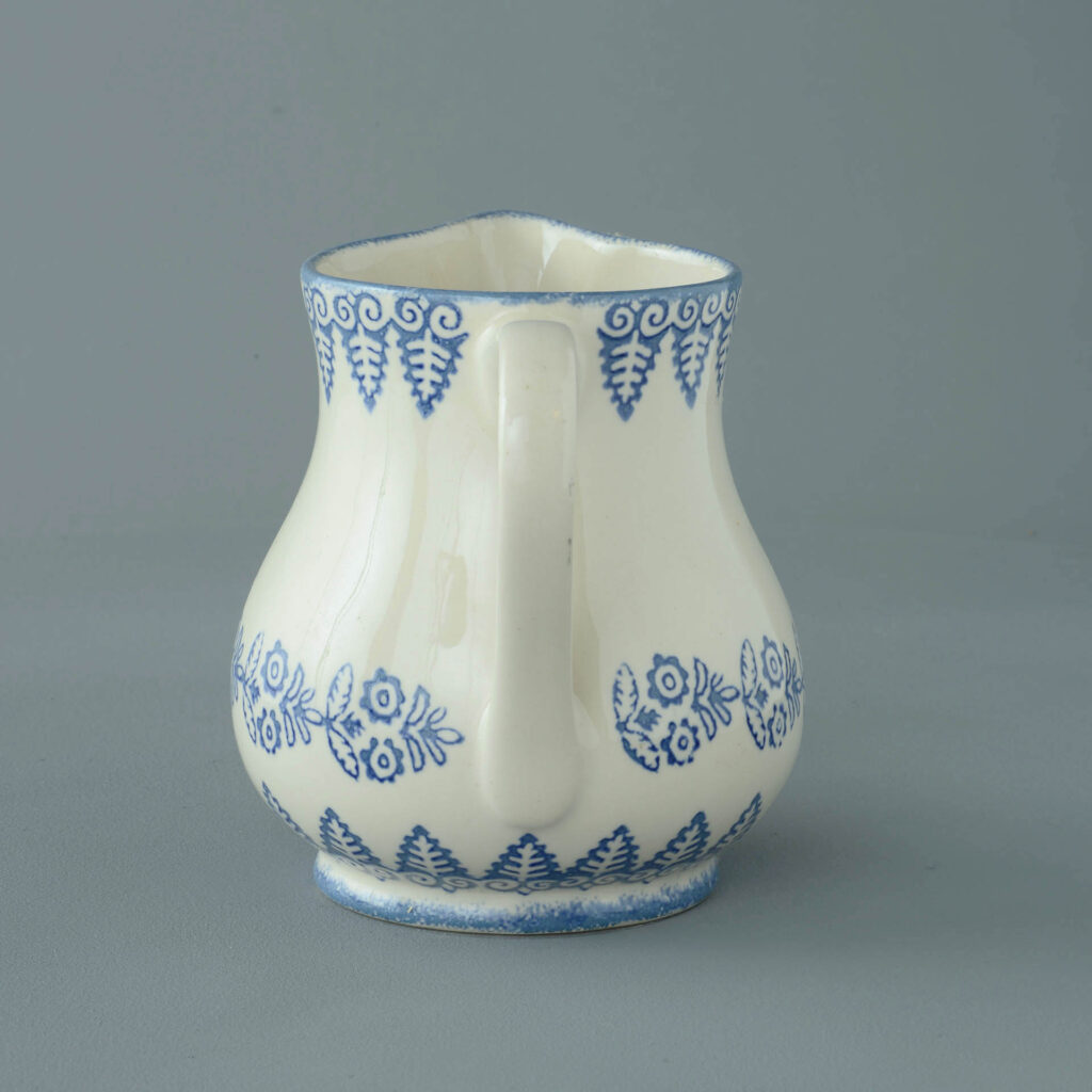 Lacey Blue Jug - Milk