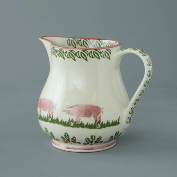 Pink Pig Jug - Milk