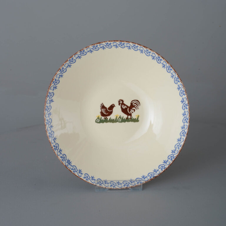 Cock & Hen Pasta Plate – Large