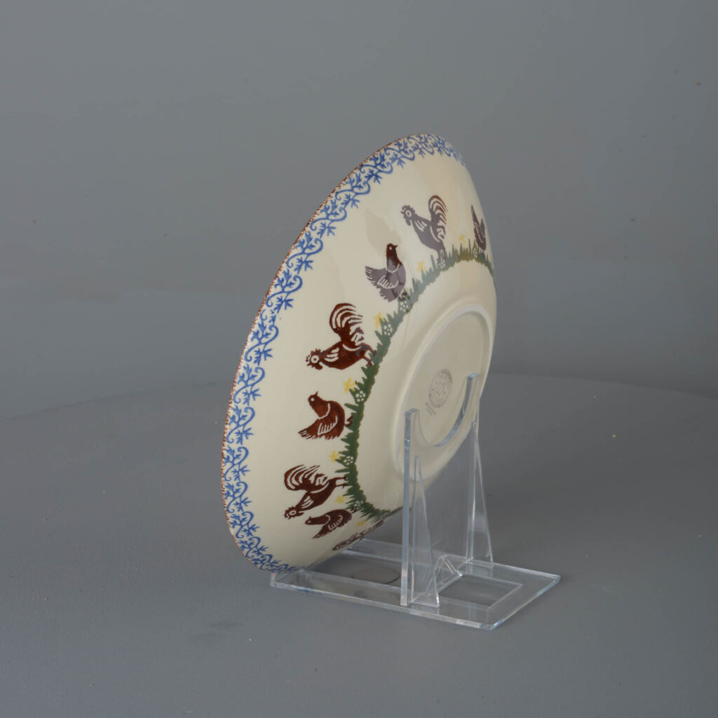Cock & Hen Pasta plate - Large