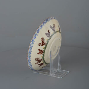 Cock & Hen Pasta plate - Large