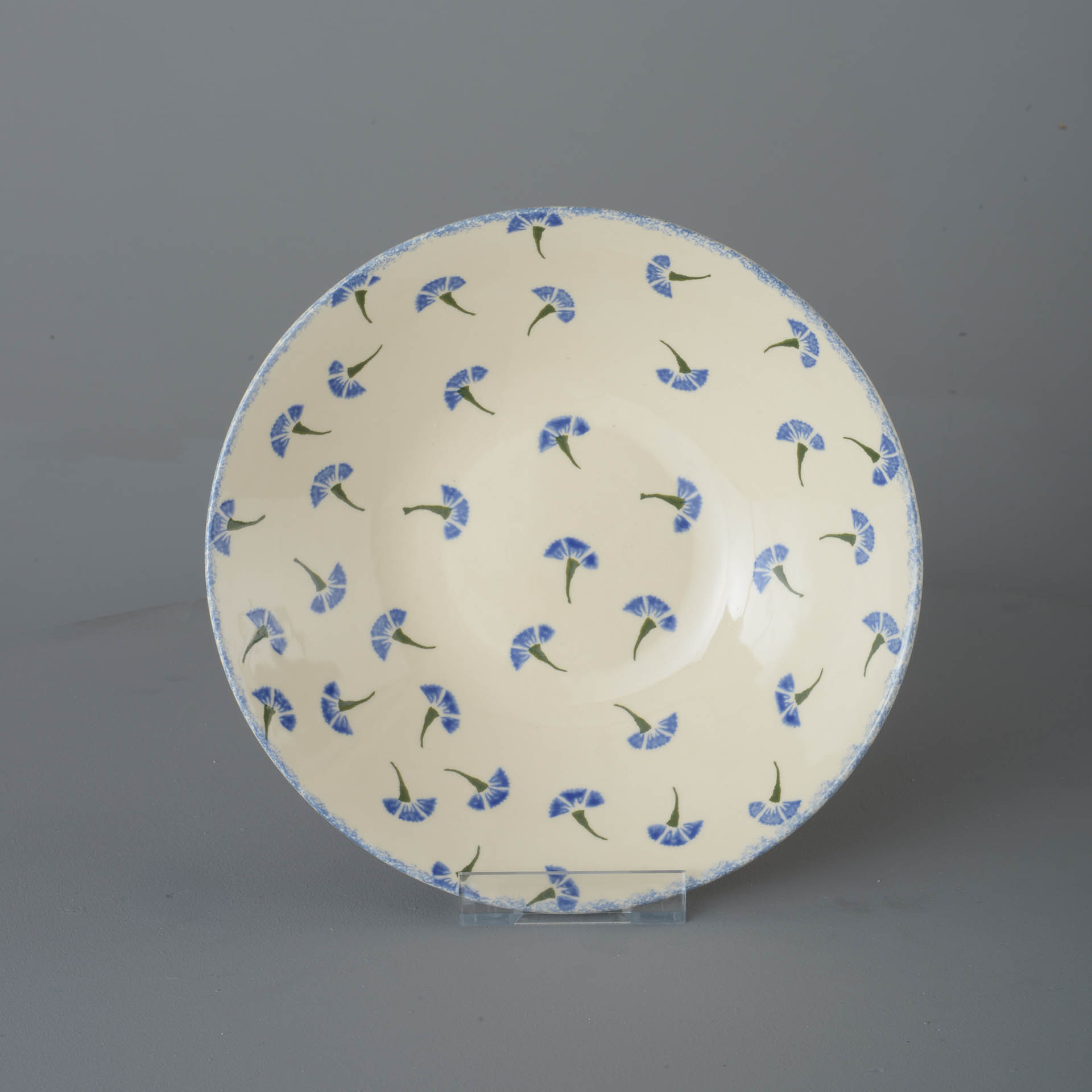 Cornflower Pasta plate - Large