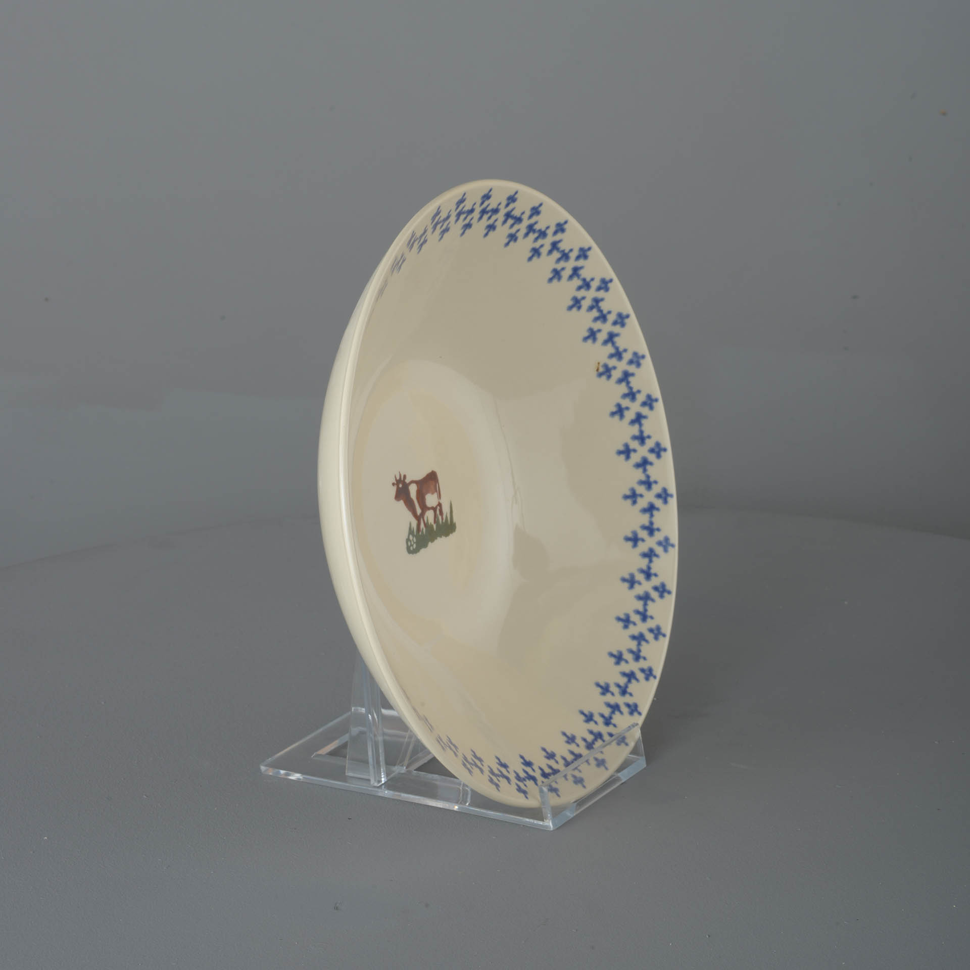 Cow Pasta plate - Large