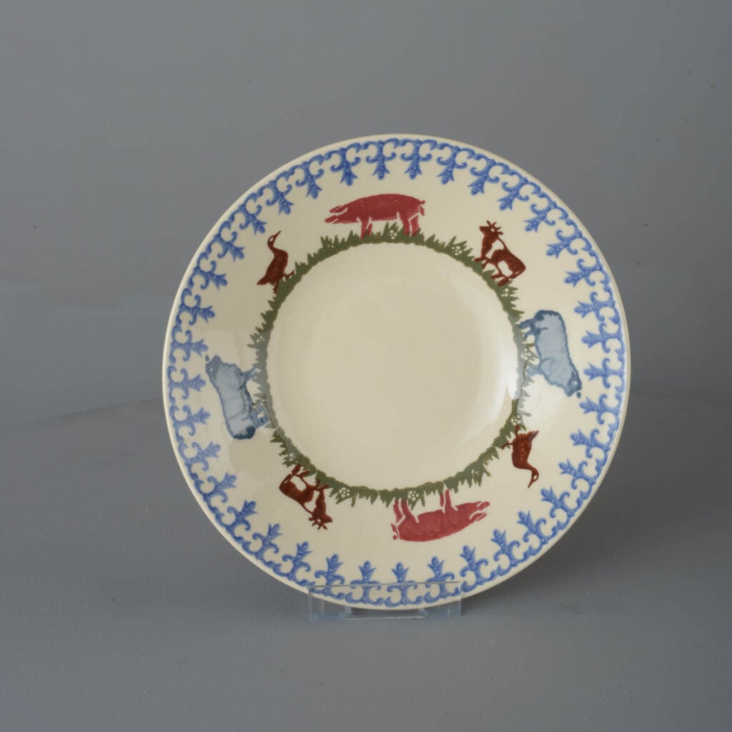 Farm Animal Pasta plate - Large