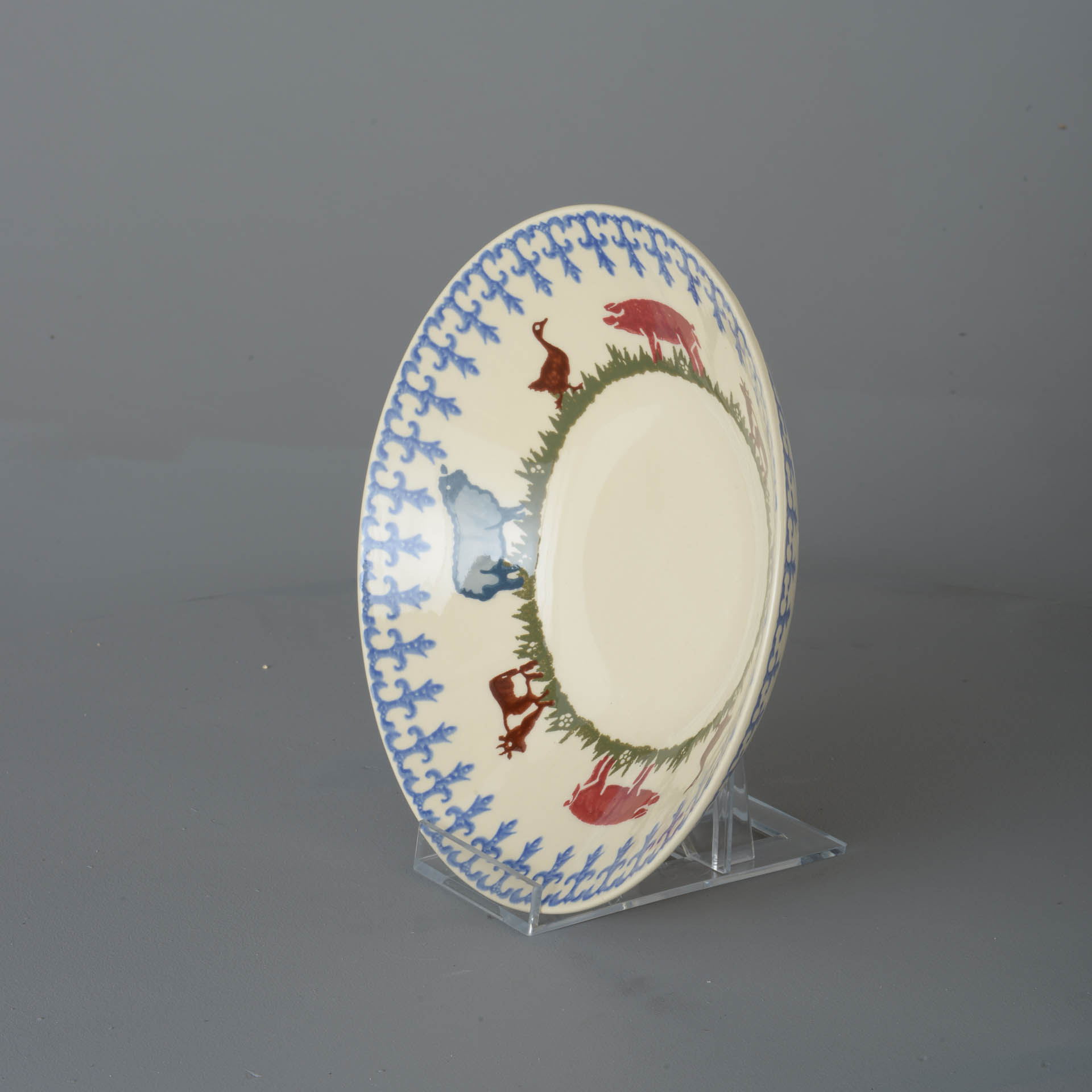 Farm Animal Pasta plate - Large
