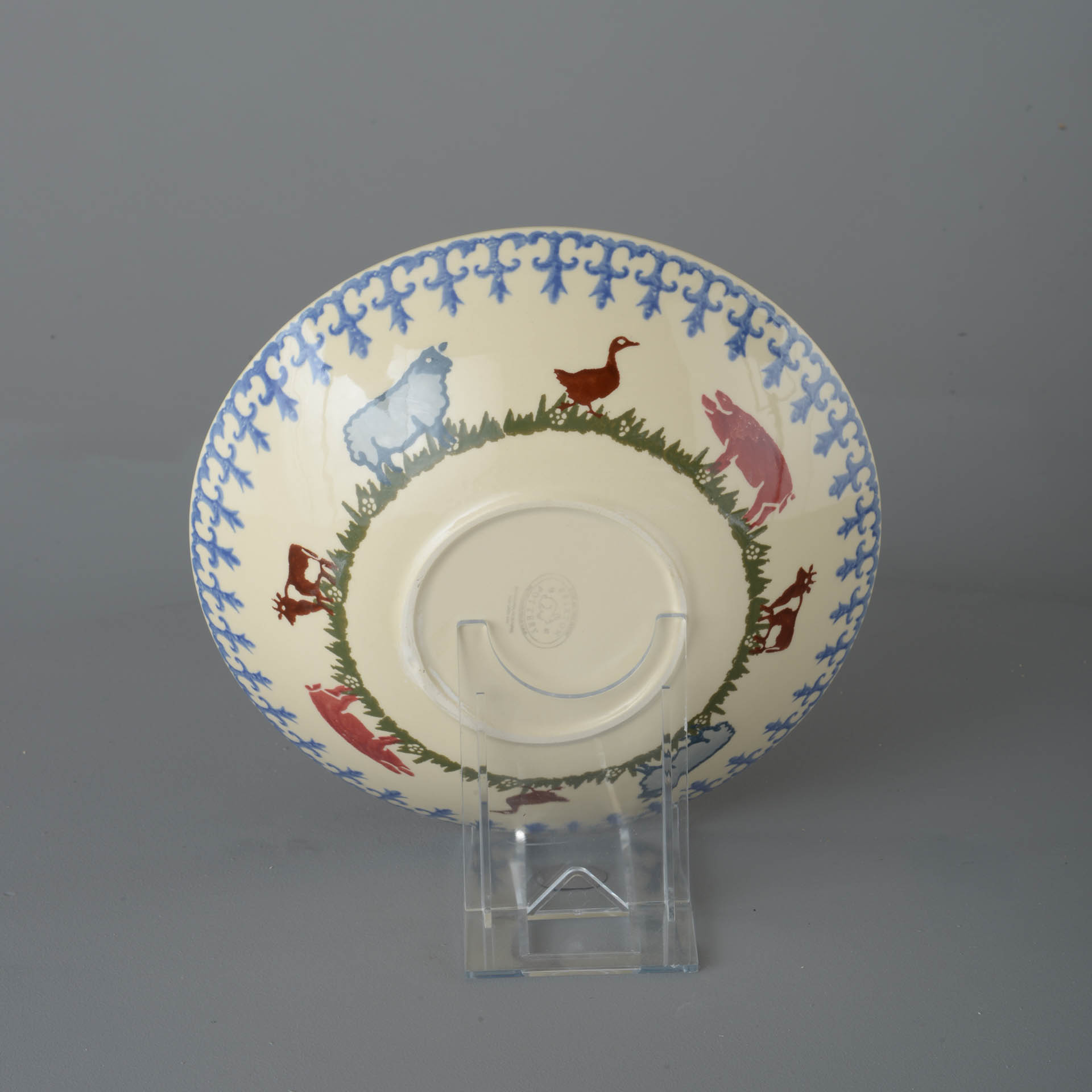 Farm Animal Pasta plate - Large