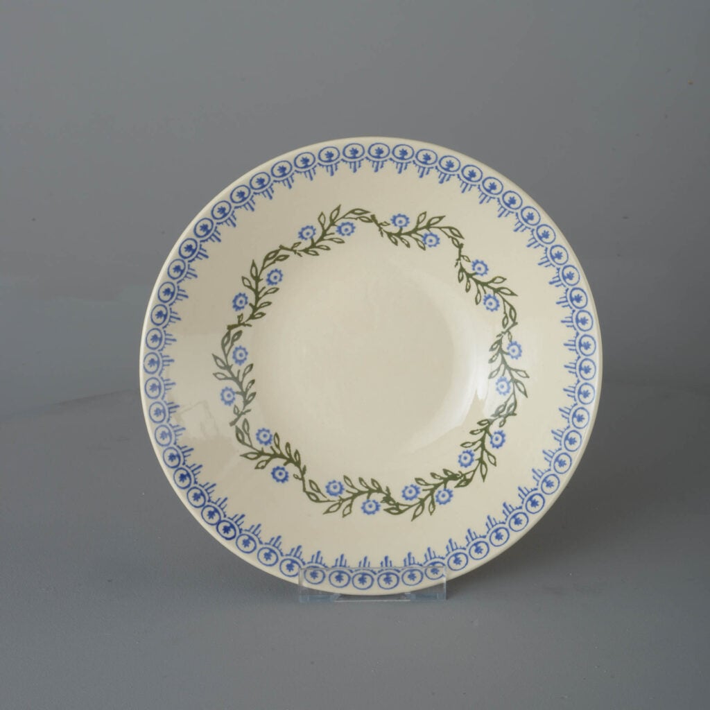 Floral Garland Pasta plate - Large