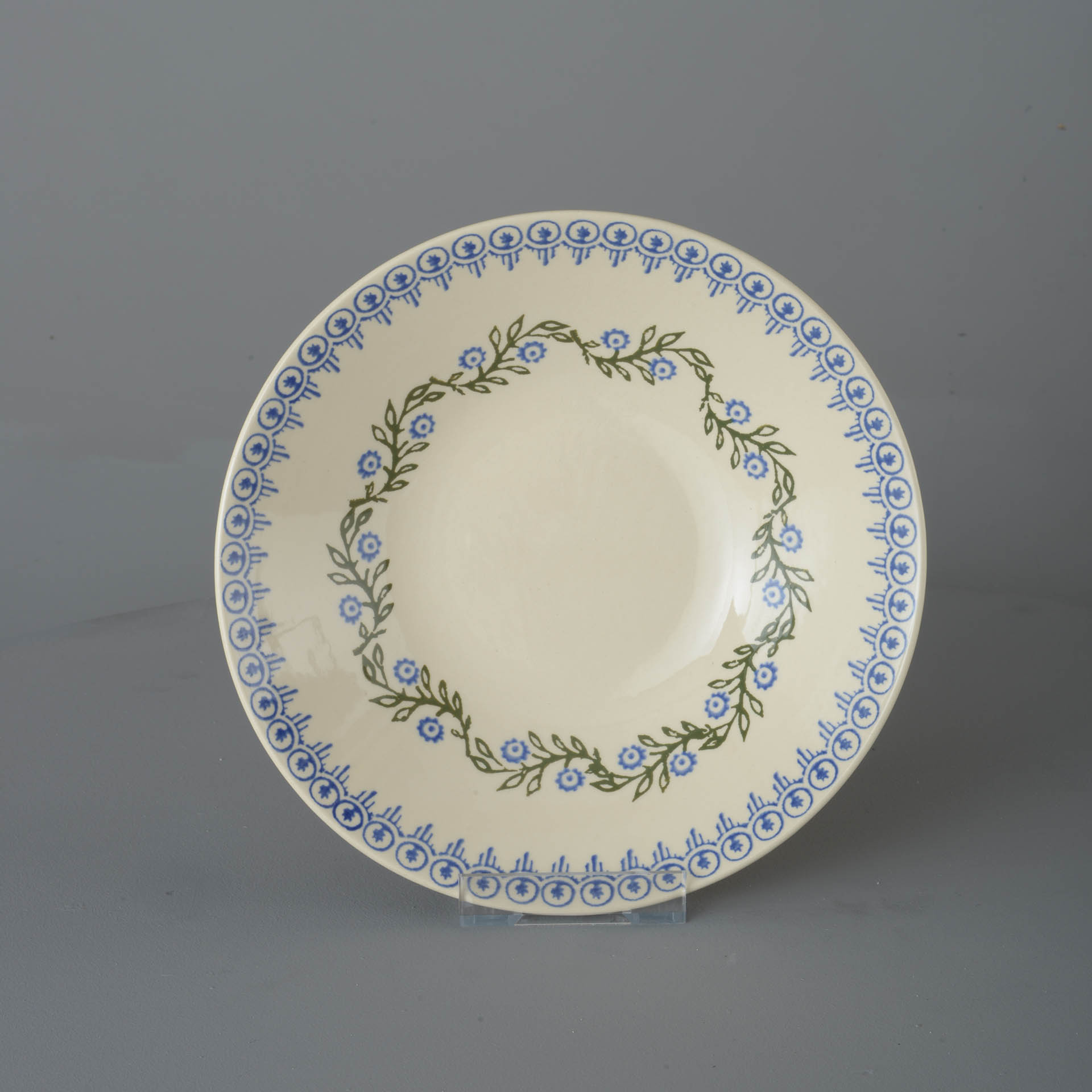 Floral Garland Pasta plate - Large
