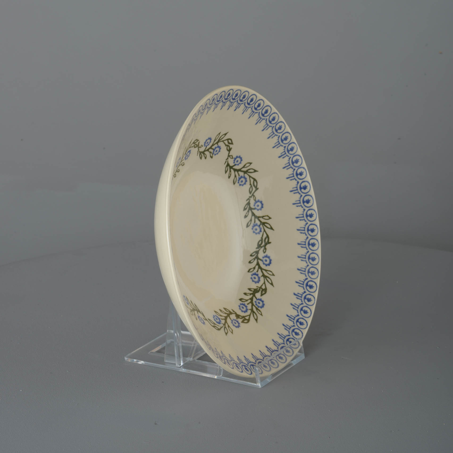 Floral Garland Pasta plate - Large
