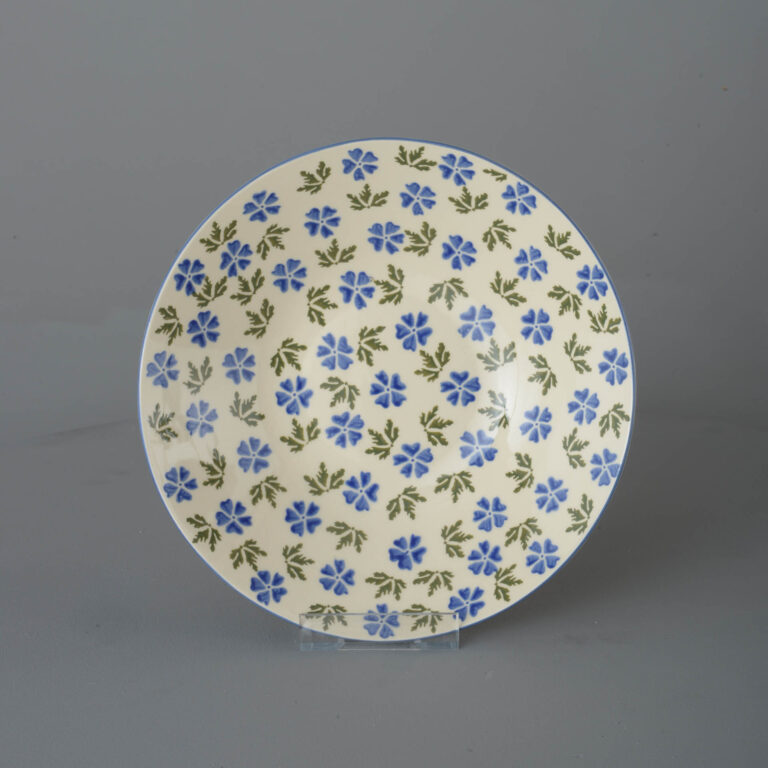 Geranium Pasta Plate – Large