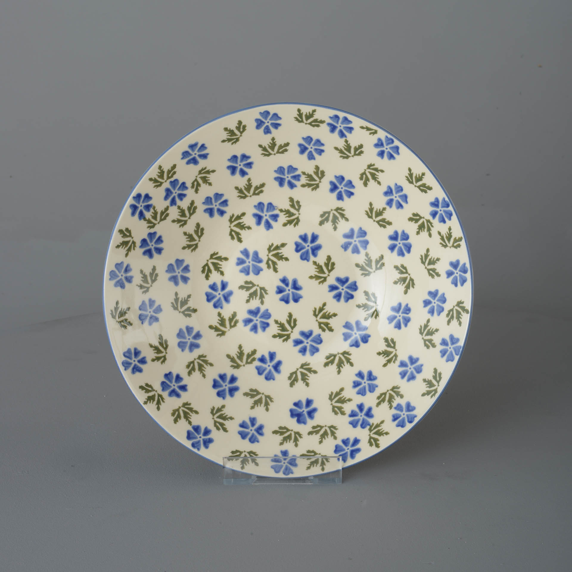 Geranium Pasta plate - Large