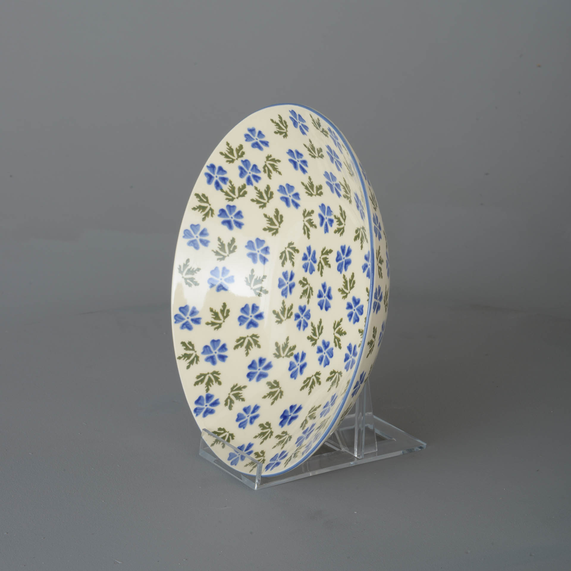 Geranium Pasta plate - Large