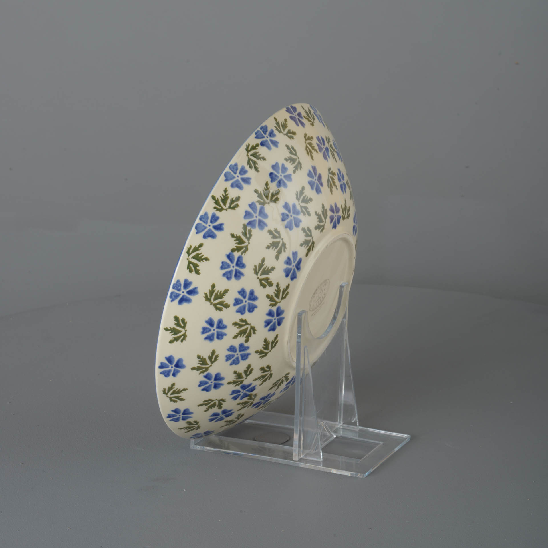 Geranium Pasta plate - Large