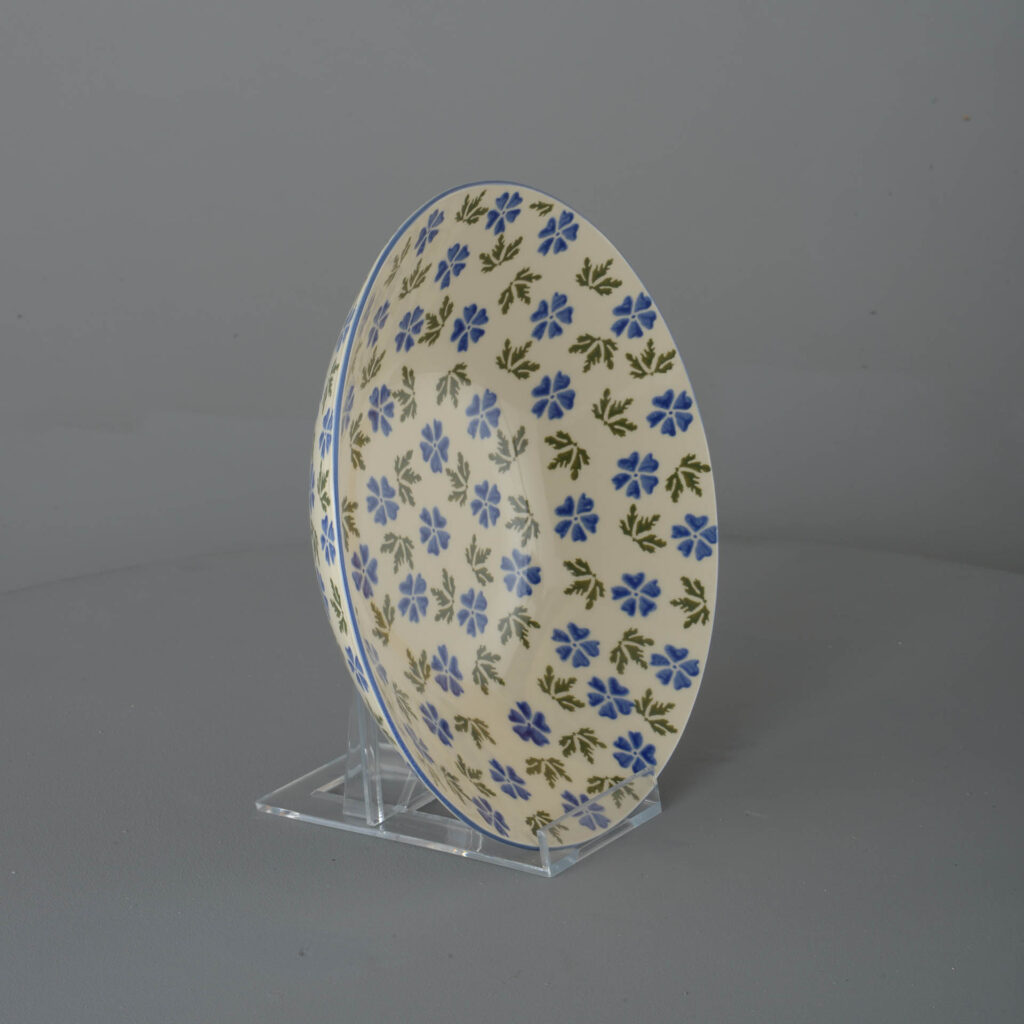Geranium Pasta plate - Large