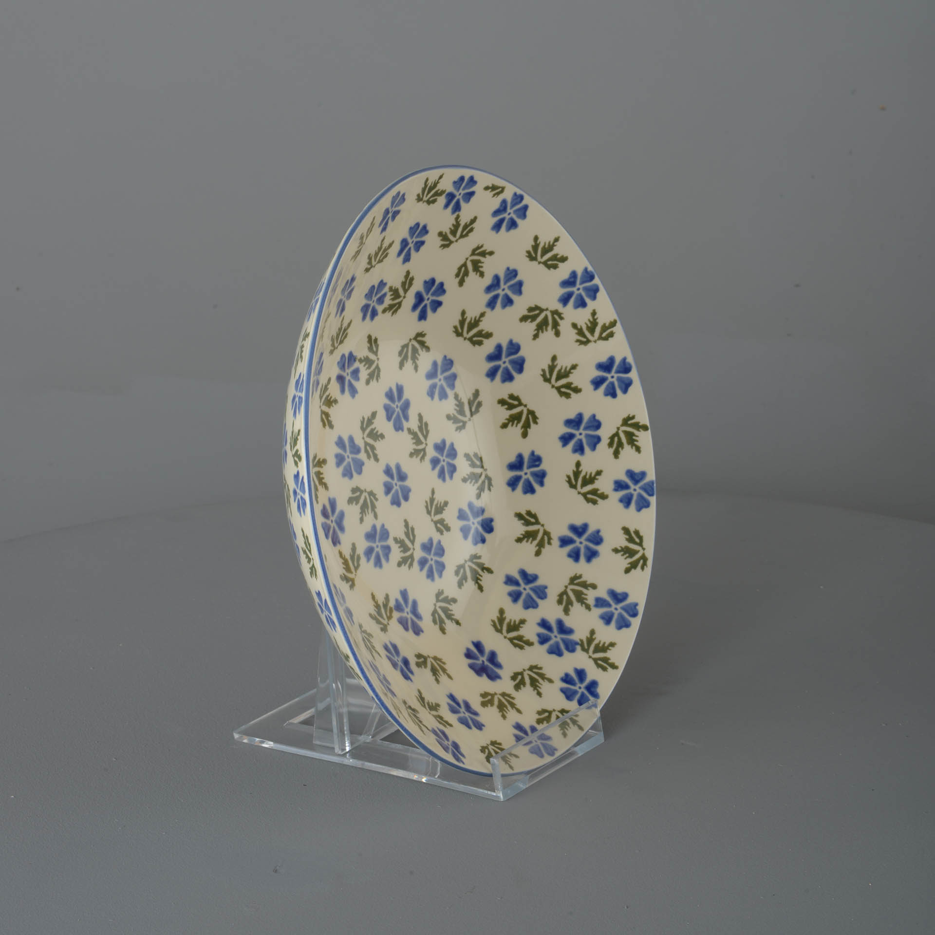 Geranium Pasta plate - Large