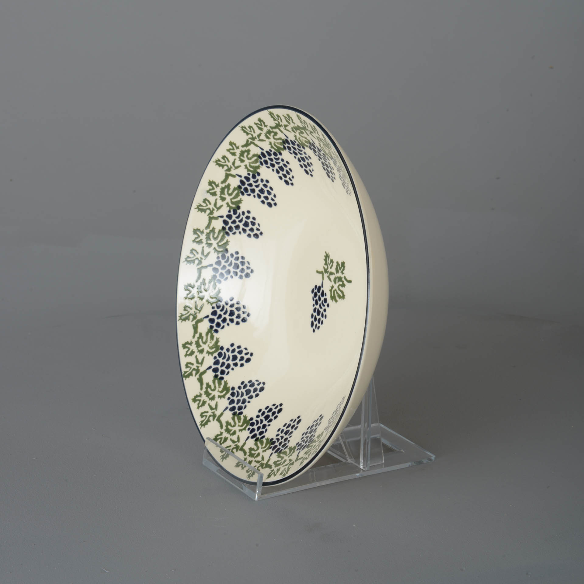 Grapes And Vine Pasta plate - Large