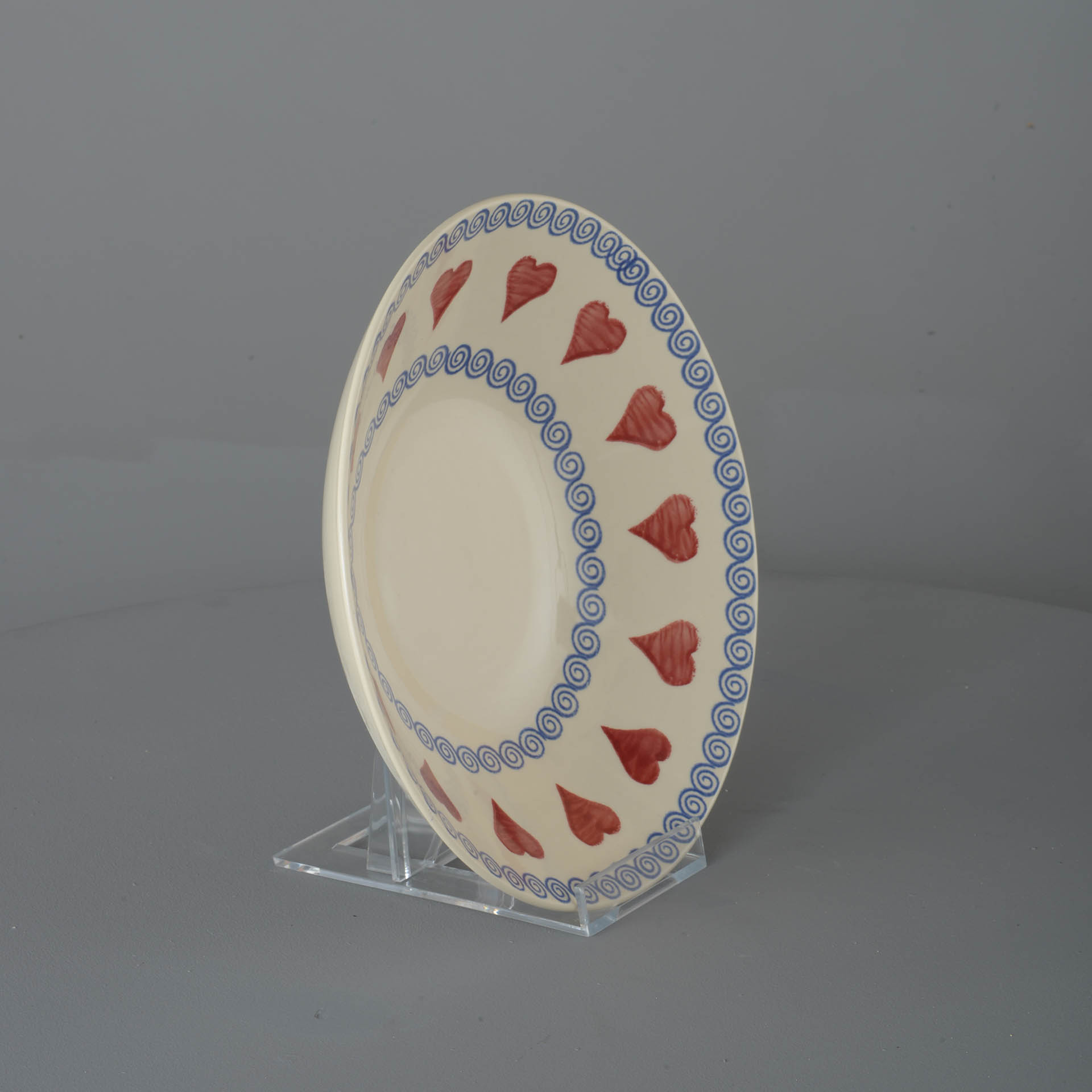Heart Pasta plate - Large