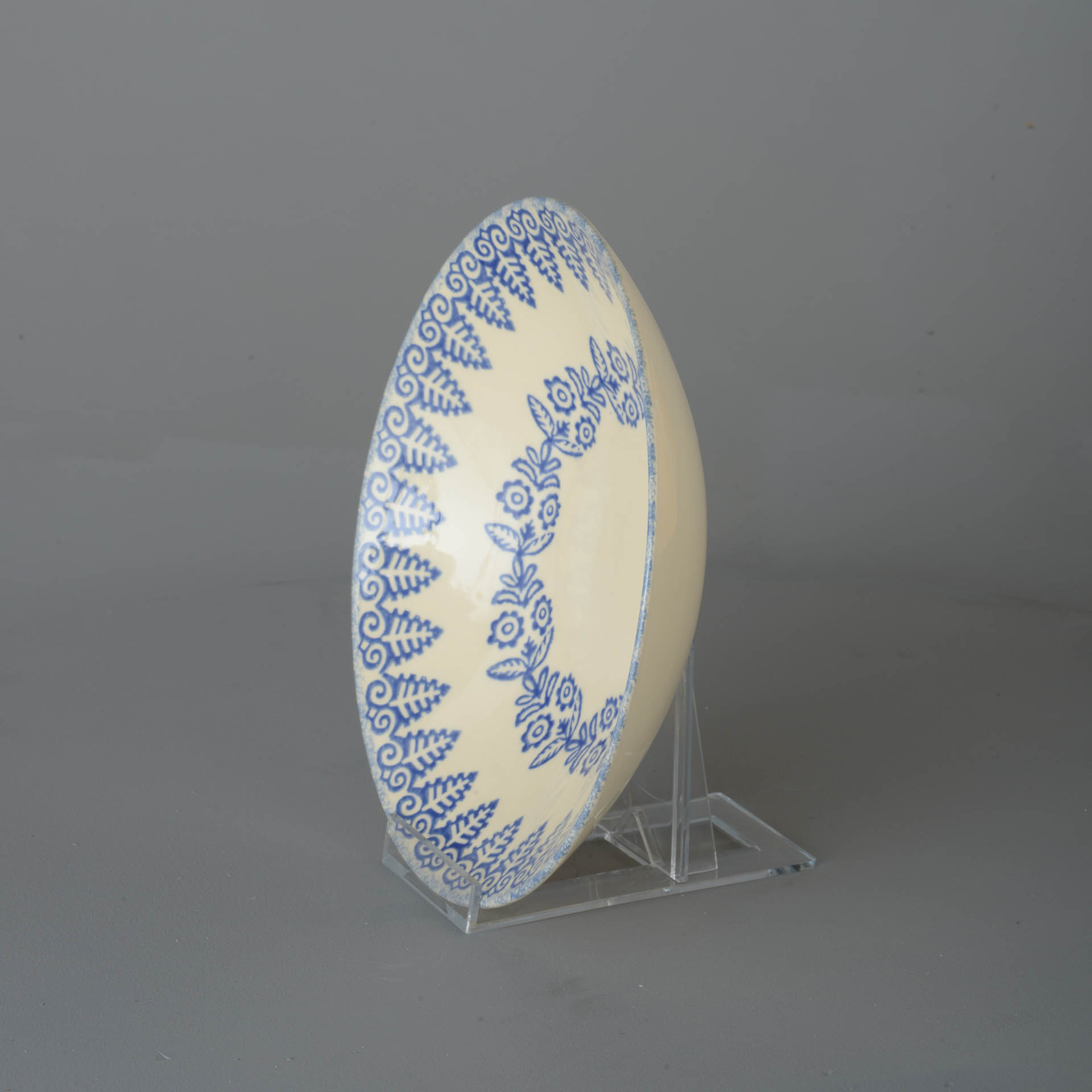 Lacey Blue Pasta plate - Large