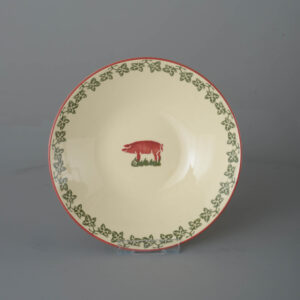 Pink Pig Pasta plate - Large